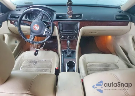 2013 Volkswagen Passat Sel из США, поврежденный, VIN 1VWCN7A37DC105670